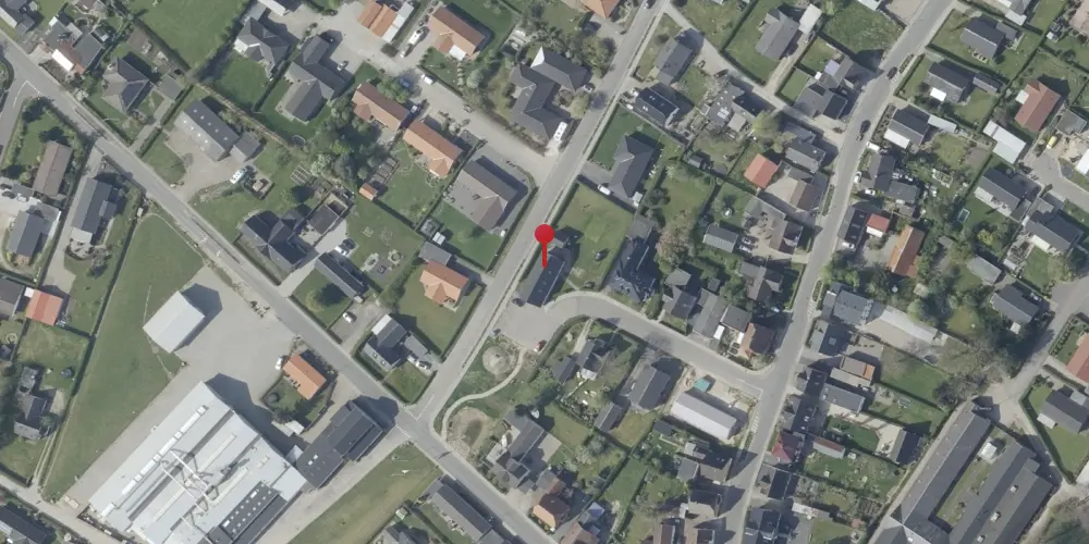 Historisk kort over Uldum Station