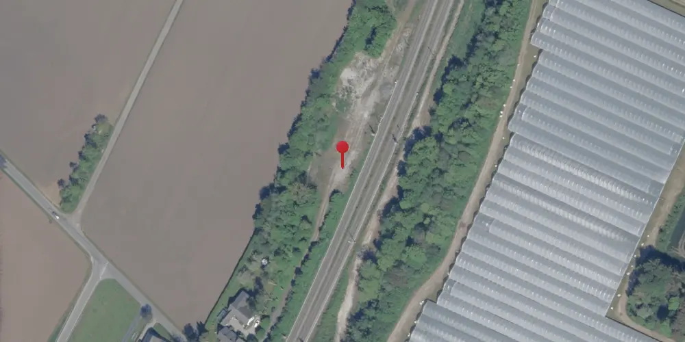 Historisk kort over Vrangstrup Station