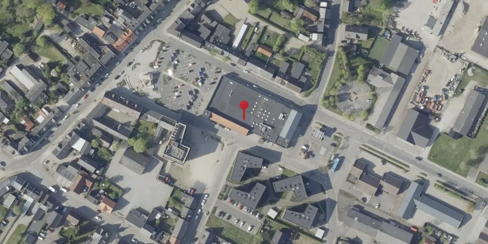 Historisk kort over Tørring Station Historisk kort over Tørring Station