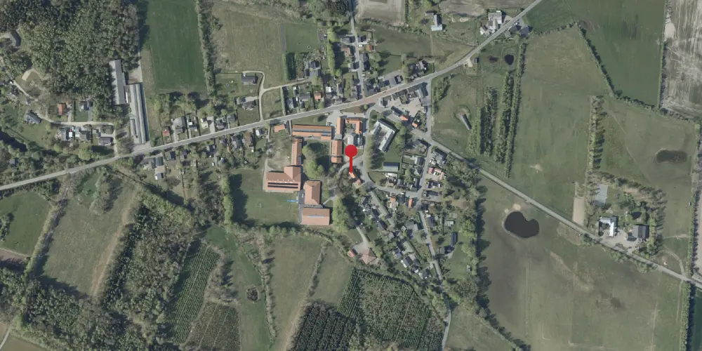 Historisk kort over Vesterlund Station Historisk kort over Vesterlund Station