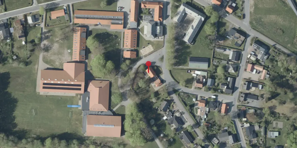 Historisk kort over Vesterlund Station Historisk kort over Vesterlund Station