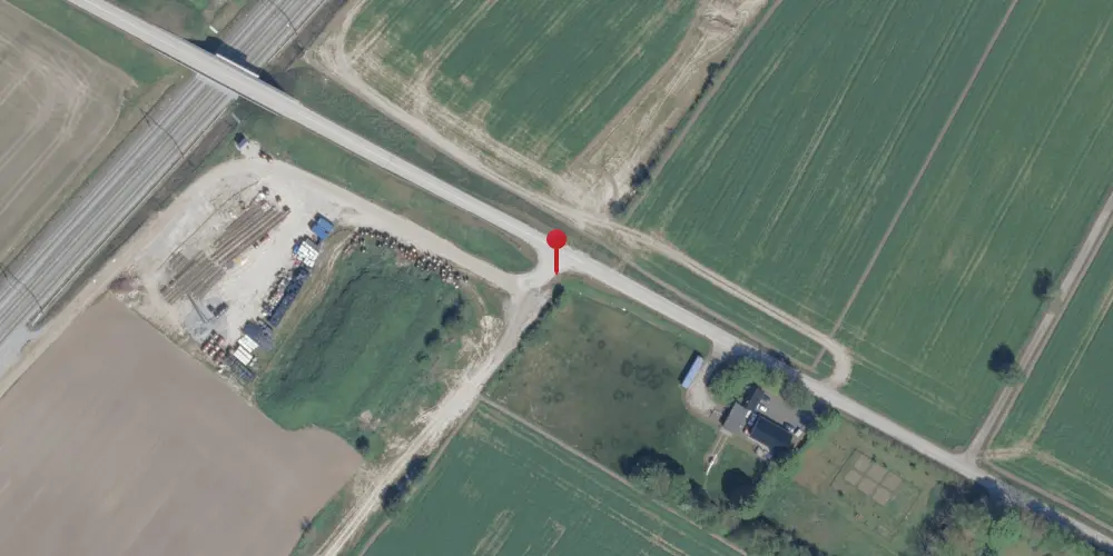 Historisk kort over Tyvelse Trinbræt Historisk kort over Tyvelse Trinbræt