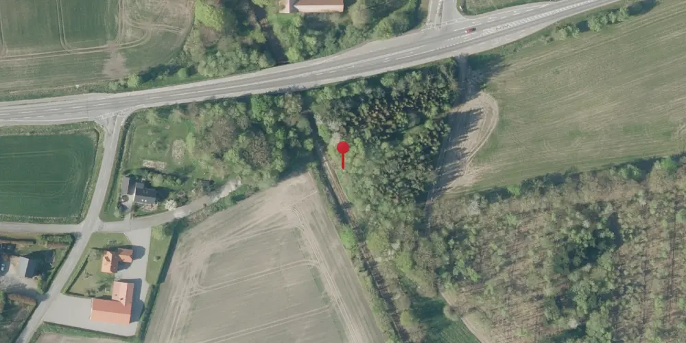 Historisk kort over Lunddalen Trinbræt Historisk kort over Lunddalen Trinbræt