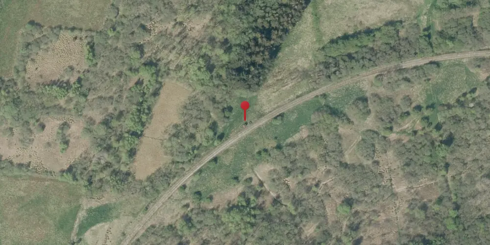 Historisk kort over Broløs Trinbræt