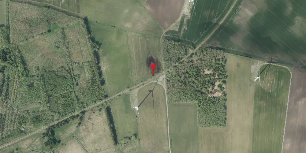 Historisk kort over Glenstrup Trinbræt