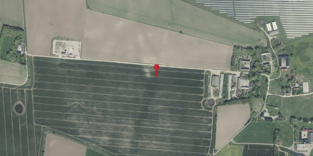 Historisk kort over Rejstrupgård Trinbræt