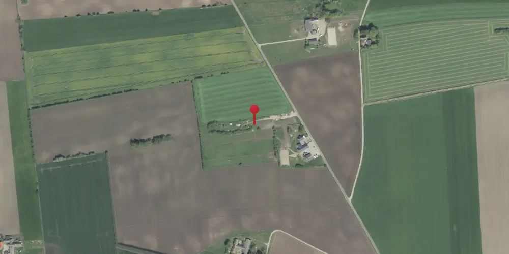 Historisk kort over Læsten Trinbræt med Sidespor Historisk kort over Læsten Trinbræt med Sidespor