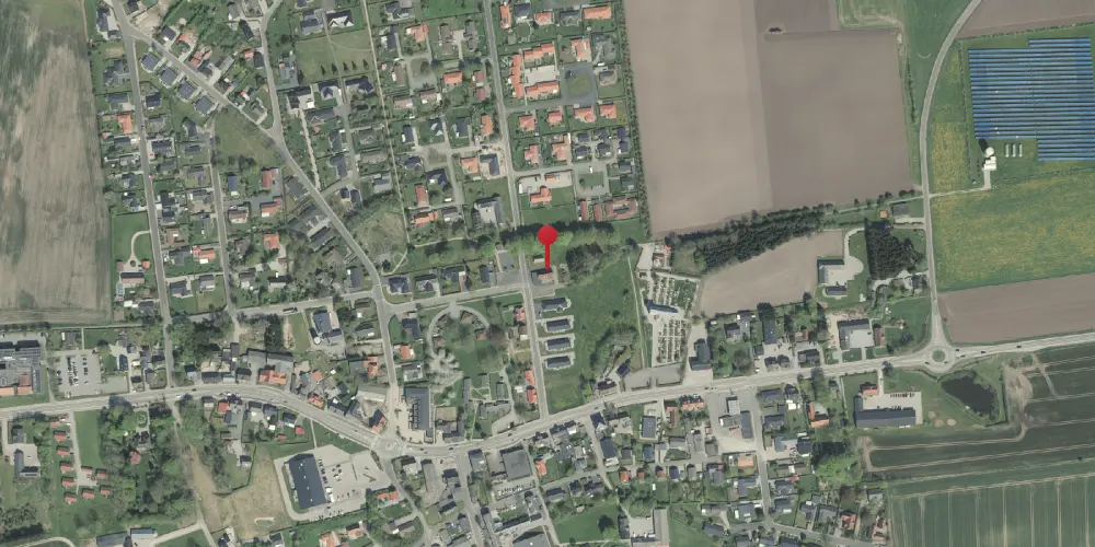 Historisk kort over Hammershøj Station Historisk kort over Hammershøj Station