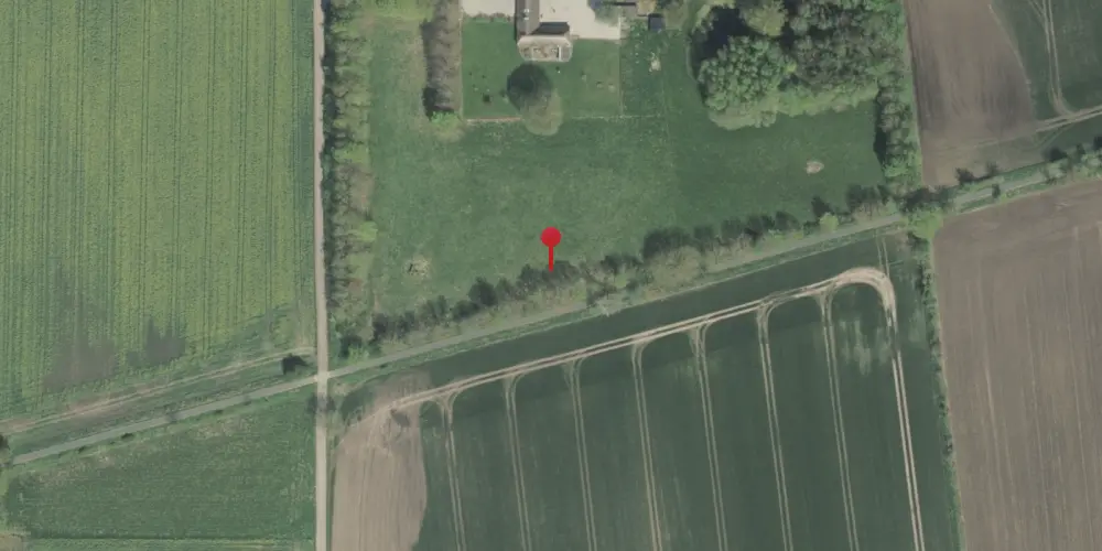 Historisk kort over Hulbæk Trinbræt Historisk kort over Hulbæk Trinbræt