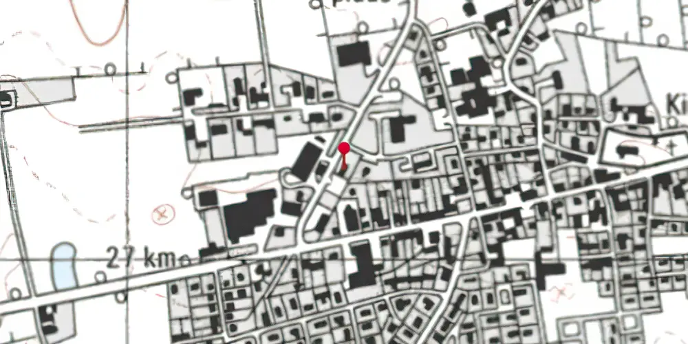 Historisk kort over Ørum Station Historisk kort over Ørum Station