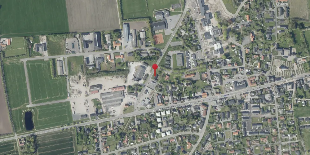 Historisk kort over Ørum Station Historisk kort over Ørum Station