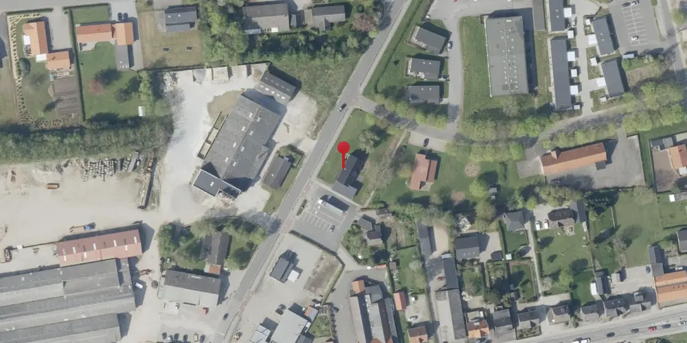 Historisk kort over Ørum Station Historisk kort over Ørum Station