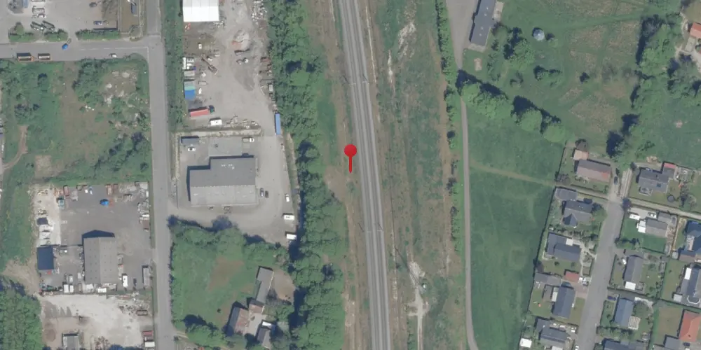 Historisk kort over Herlufmagle Station Historisk kort over Herlufmagle Station