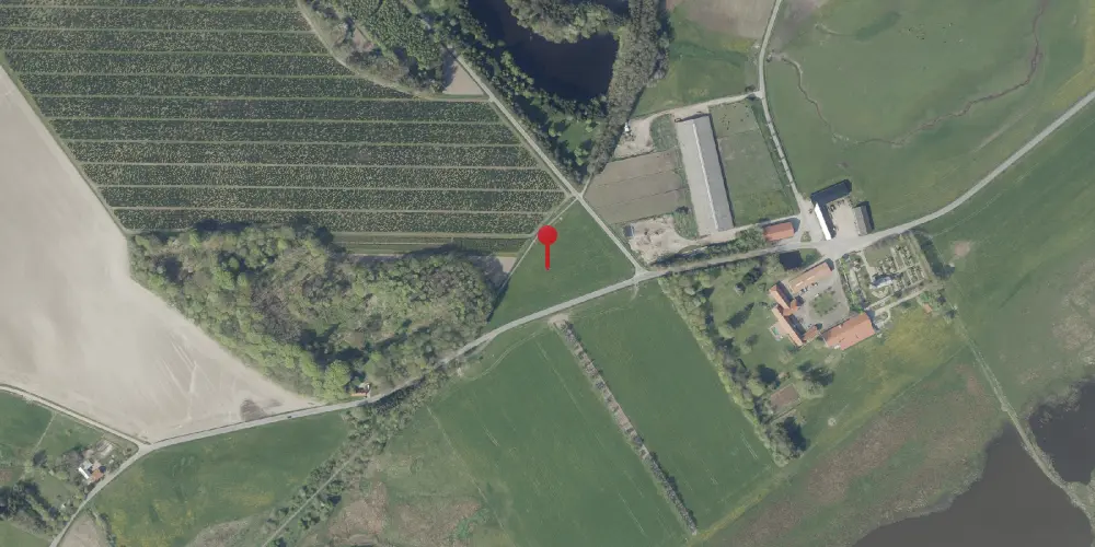 Historisk kort over Viskum Trinbræt med Sidespor Historisk kort over Viskum Trinbræt med Sidespor