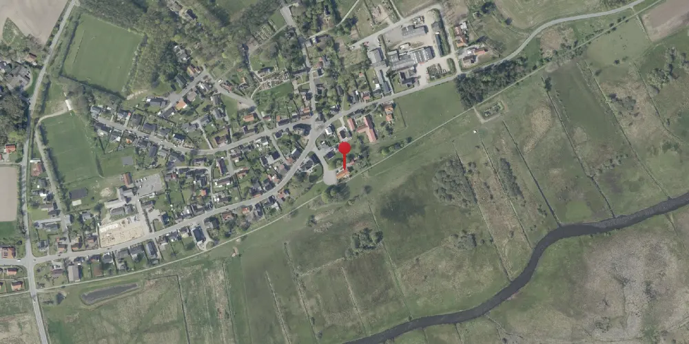 Historisk kort over Vejrumbro Station Historisk kort over Vejrumbro Station