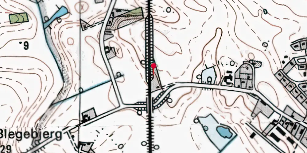 Historisk kort over Søgård Trinbræt Historisk kort over Søgård Trinbræt