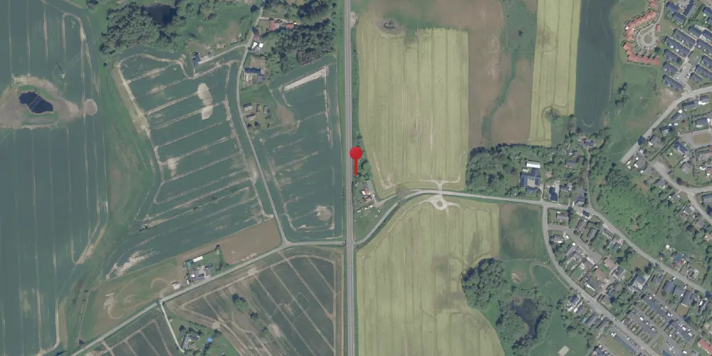 Historisk kort over Søgård Trinbræt Historisk kort over Søgård Trinbræt