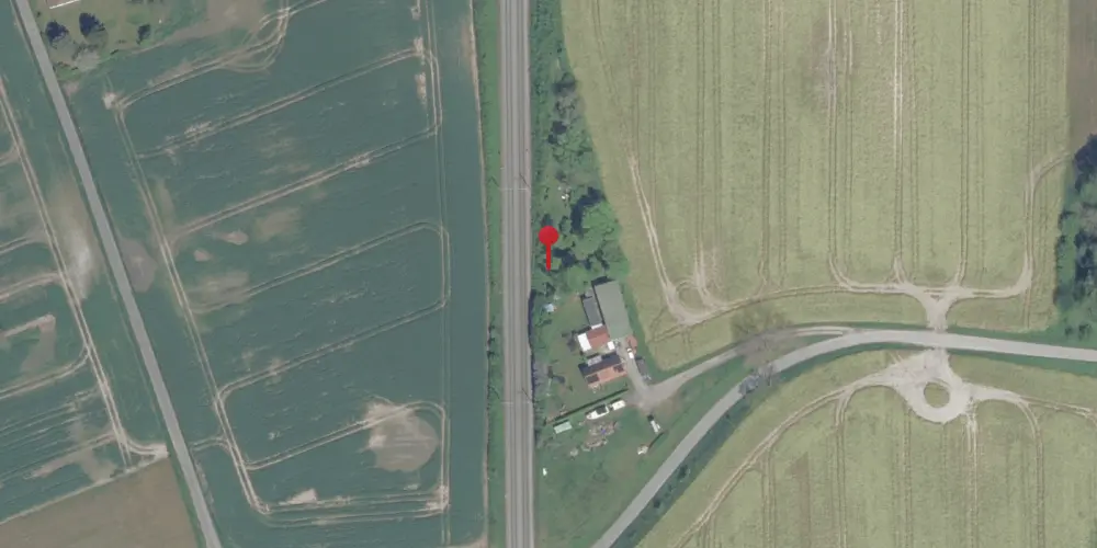 Historisk kort over Søgård Trinbræt Historisk kort over Søgård Trinbræt