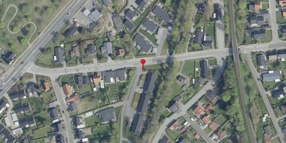 Historisk kort over Lyngvej Trinbræt Historisk kort over Lyngvej Trinbræt