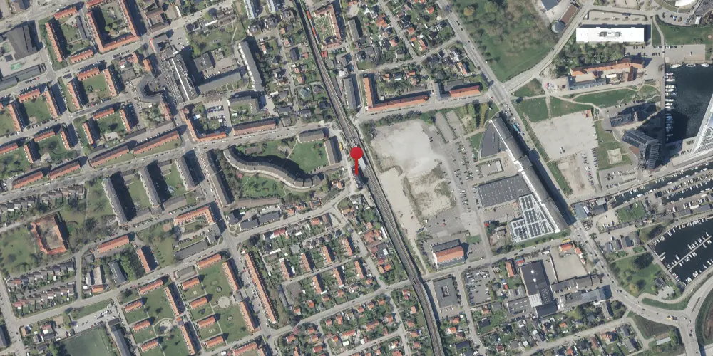 Historisk kort over Kastrup Station Historisk kort over Kastrup Station