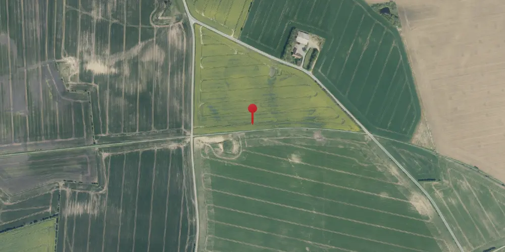 Historisk kort over Tolstrup Trinbræt