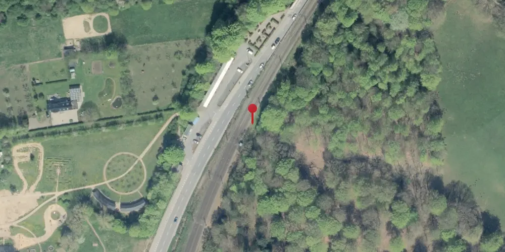 Historisk kort over Broen Trinbræt