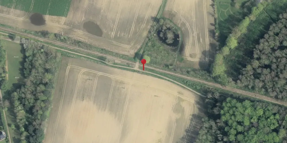 Historisk kort over Lucienhøj Trinbræt Historisk kort over Lucienhøj Trinbræt