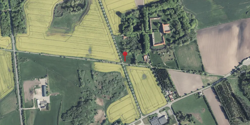 Historisk kort over Trudsholm Trinbræt Historisk kort over Trudsholm Trinbræt