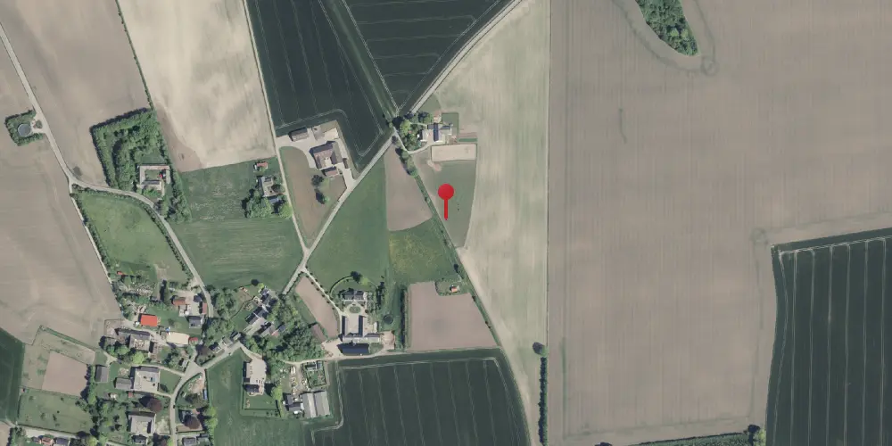 Historisk kort over Dalbyneder Trinbræt Historisk kort over Dalbyneder Trinbræt