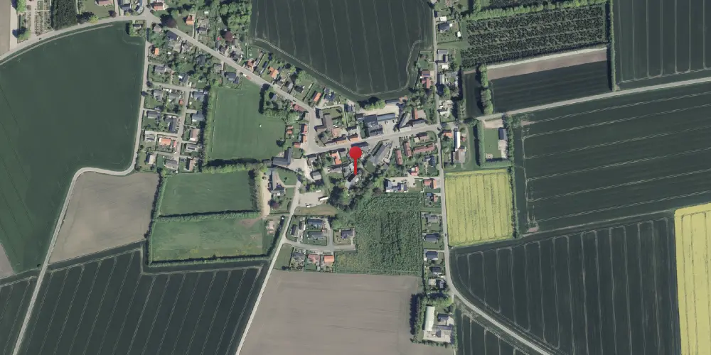 Historisk kort over Dalbyover Station