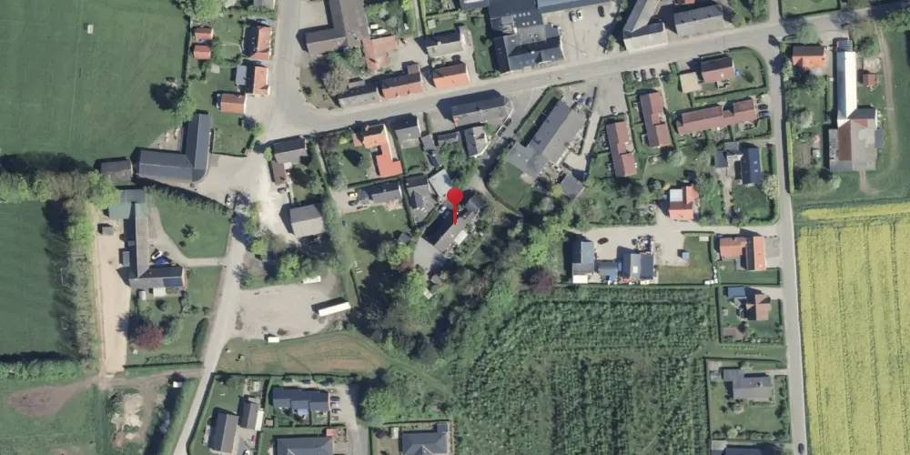 Historisk kort over Dalbyover Station