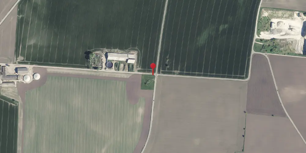 Historisk kort over Vinstrupvejen Trinbræt Historisk kort over Vinstrupvejen Trinbræt