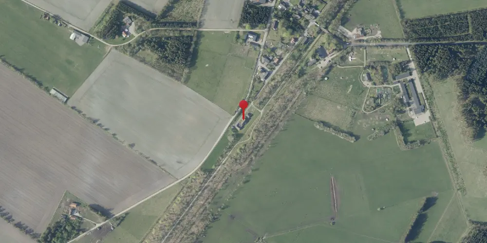 Historisk kort over Christianshede Station