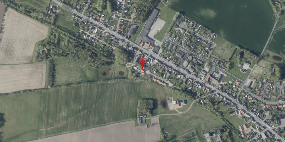 Historisk kort over Klovborg Station