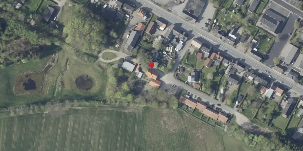 Historisk kort over Klovborg Station