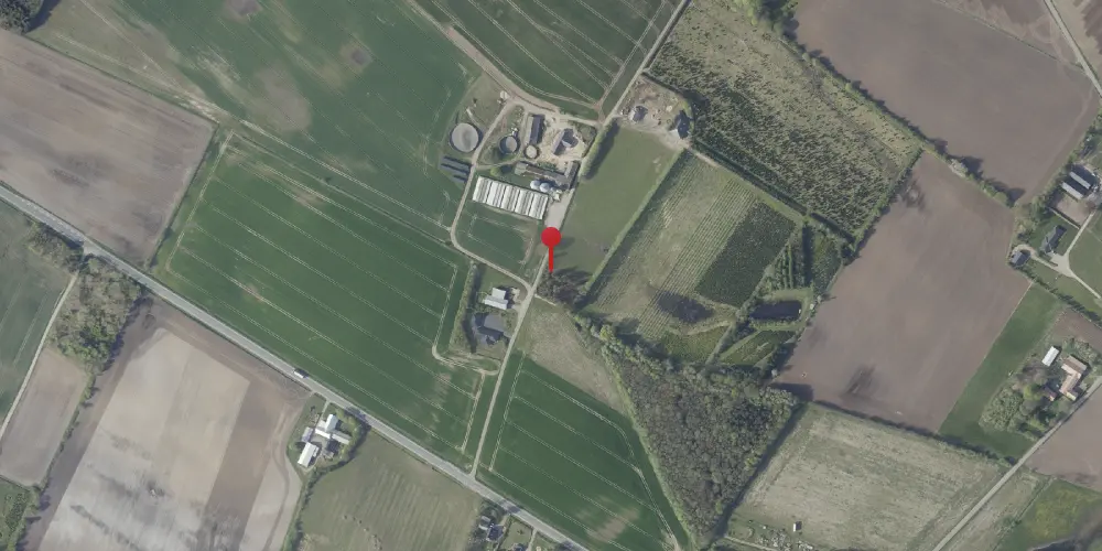 Historisk kort over Gribstrup Trinbræt Historisk kort over Gribstrup Trinbræt