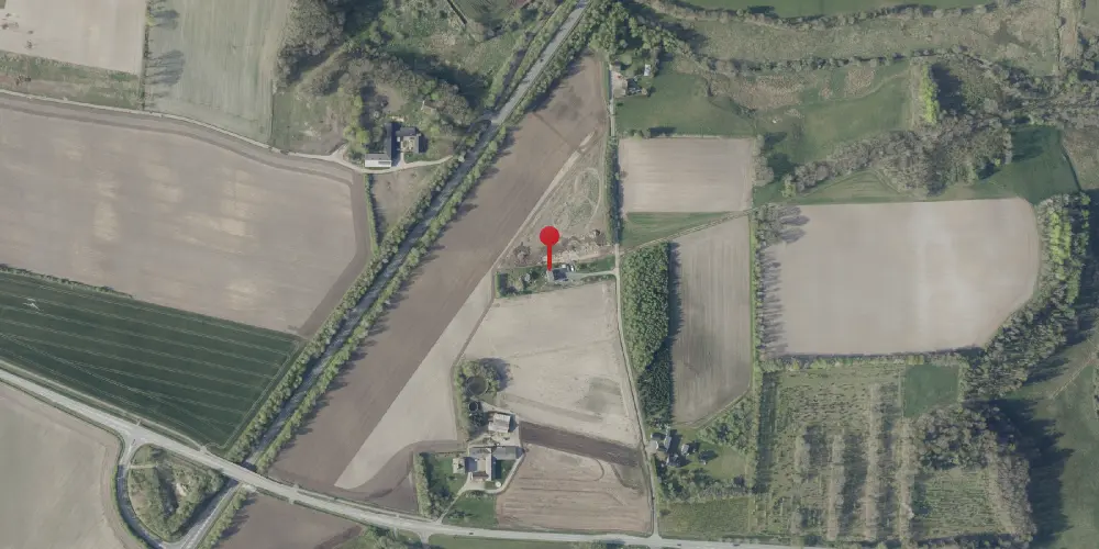 Historisk kort over Thorlund Holdeplads