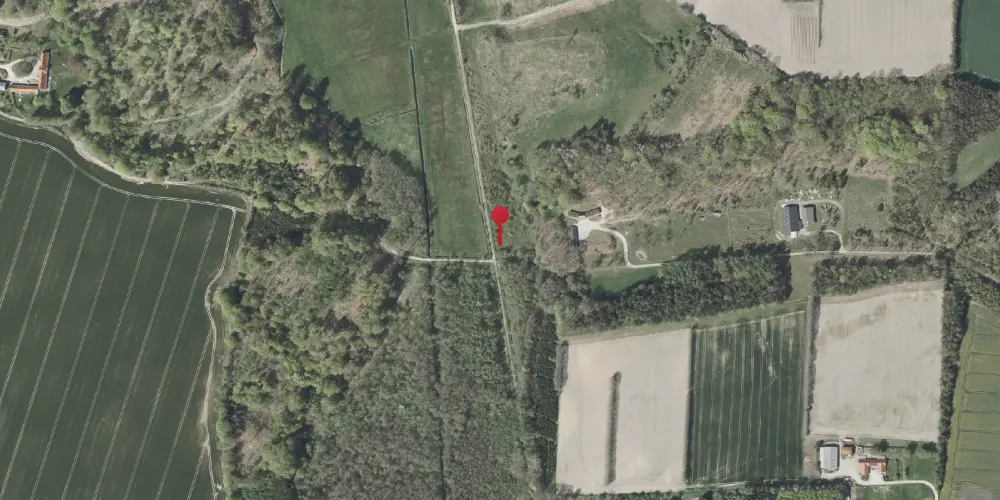 Historisk kort over Roligheden Trinbræt Historisk kort over Roligheden Trinbræt