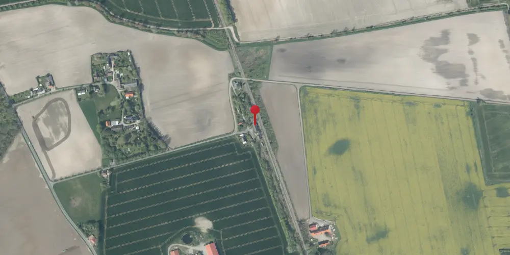 Historisk kort over Fiskebæk Station Historisk kort over Fiskebæk Station