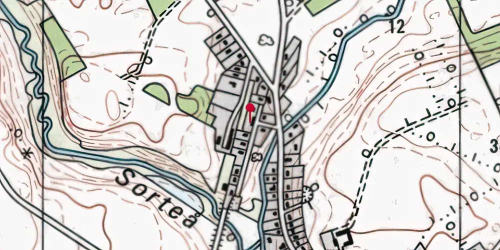 Historisk kort over Nimtofte Station