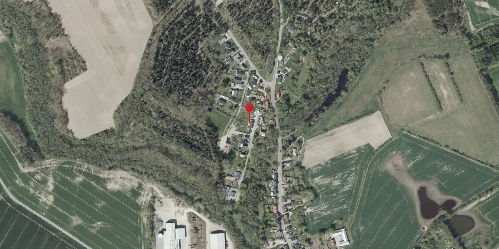 Historisk kort over Nimtofte Station