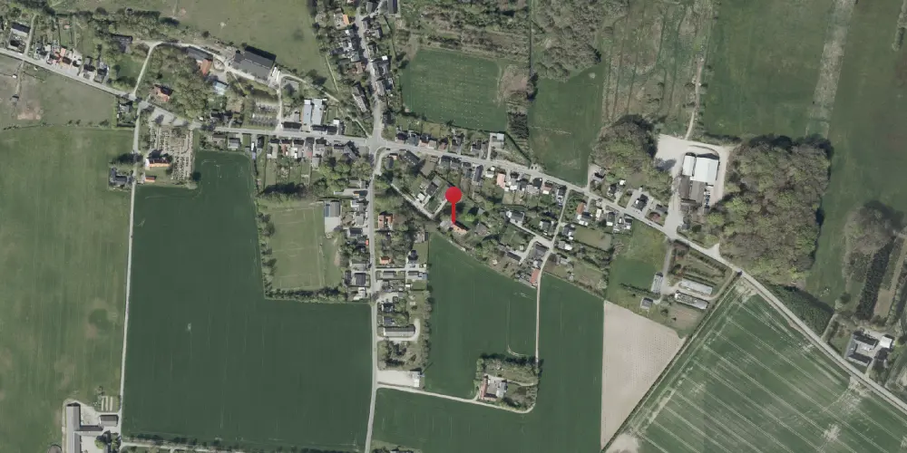 Historisk kort over Stenvad Station