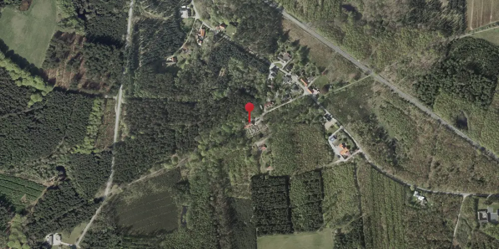 Historisk kort over Tranehuse Station