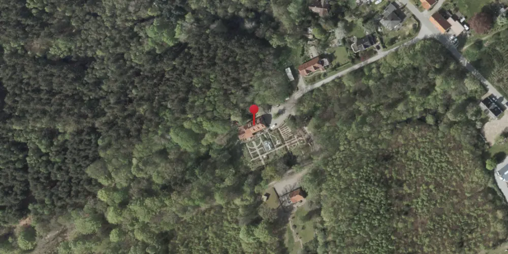 Historisk kort over Tranehuse Station