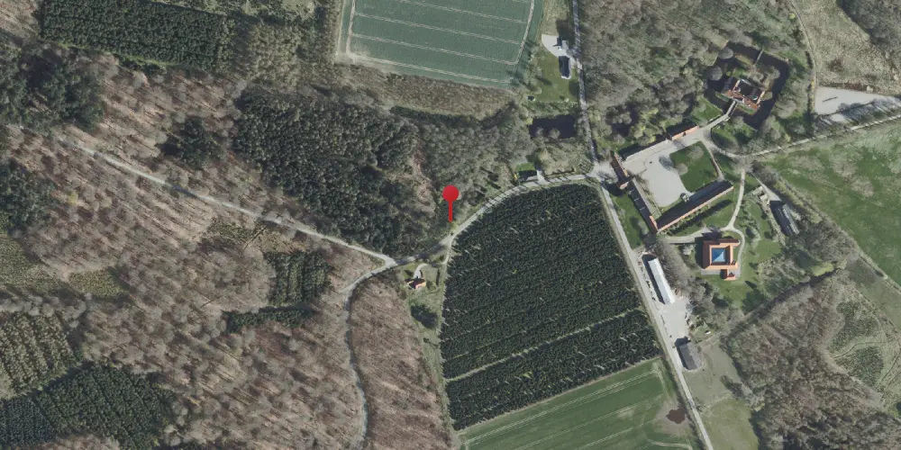 Historisk kort over Sostrup Trinbræt