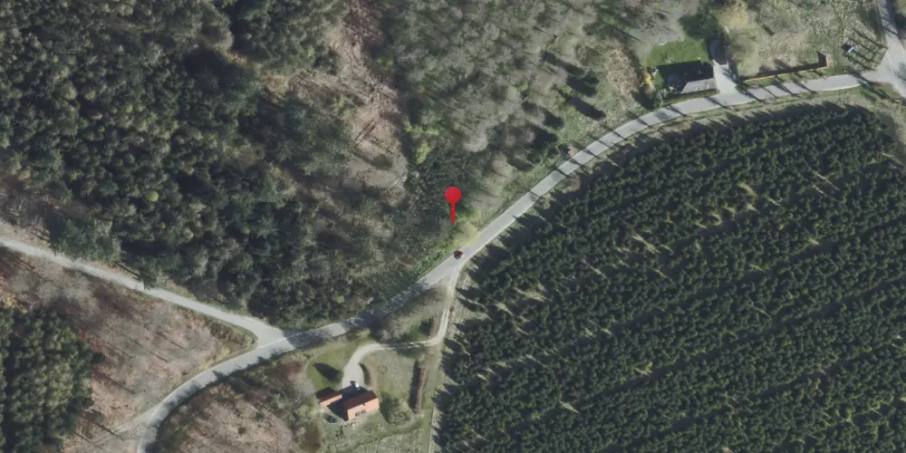 Historisk kort over Sostrup Trinbræt