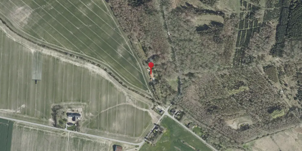 Historisk kort over Tornled Station