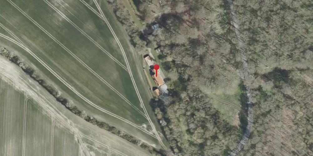 Historisk kort over Tornled Station