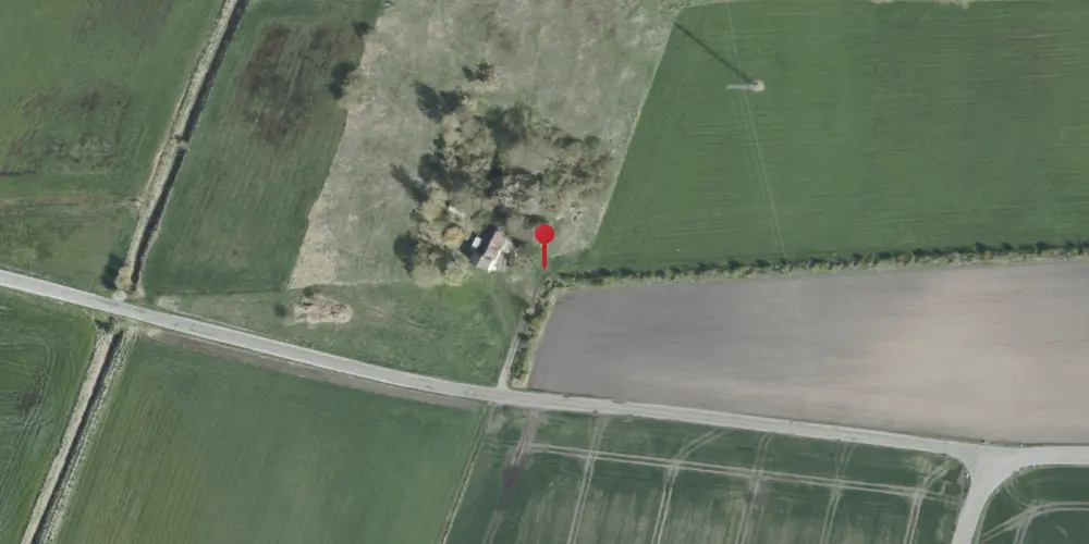 Historisk kort over Hammelev Trinbræt