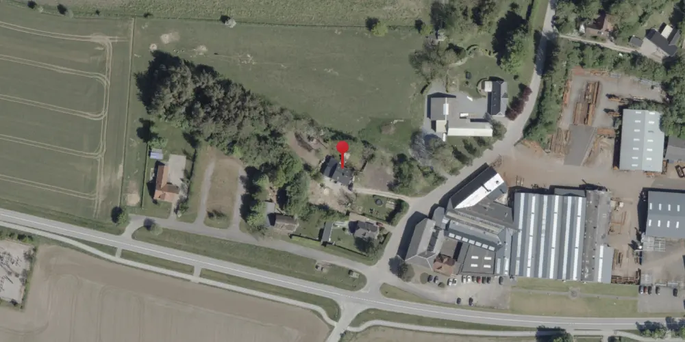 Historisk kort over Arnitlund Station